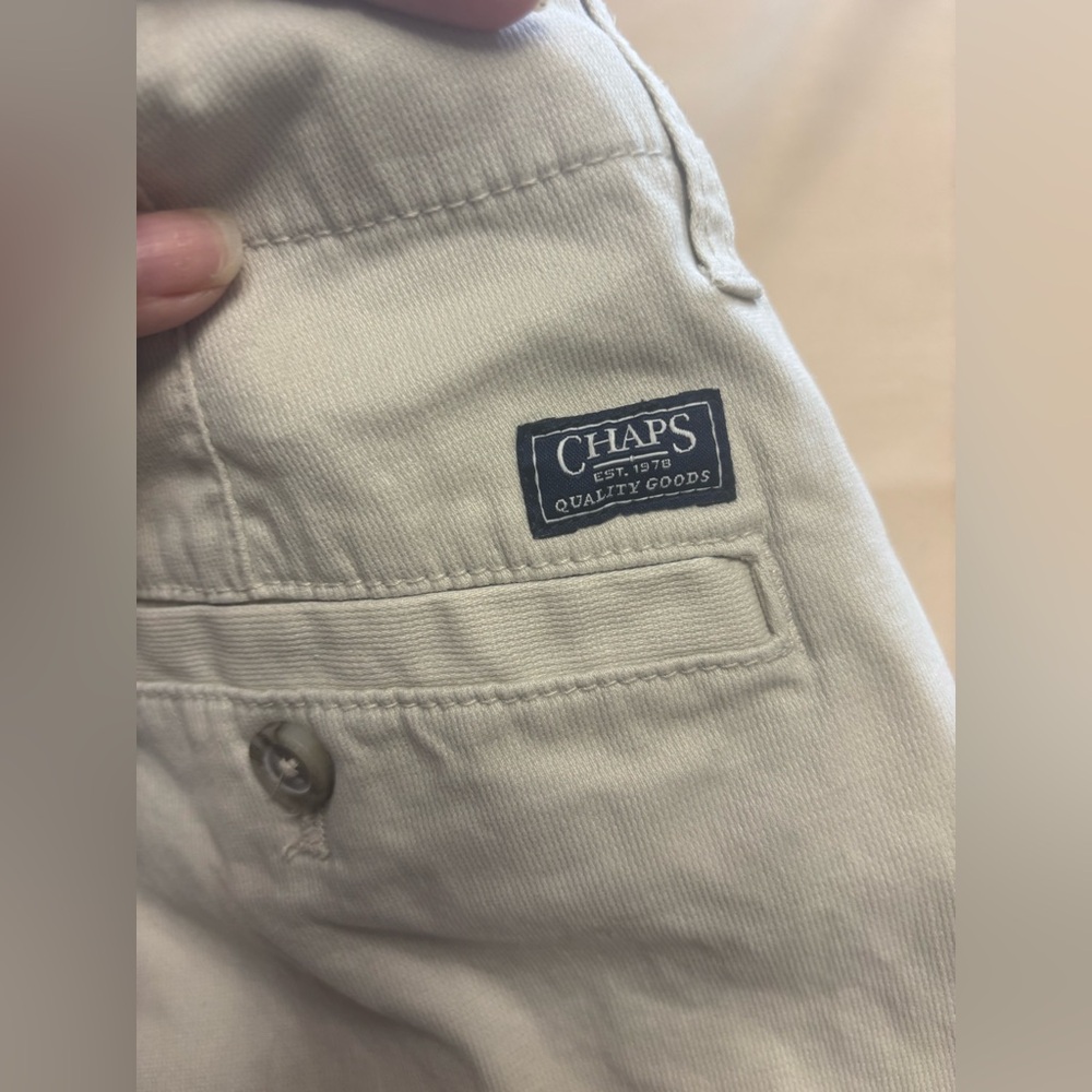Chaps Ralph Lauren Men’s Cargo Shorts 32 Khaki Corduroy Baggy Utility Gorpcore - Picture 11 of 16
